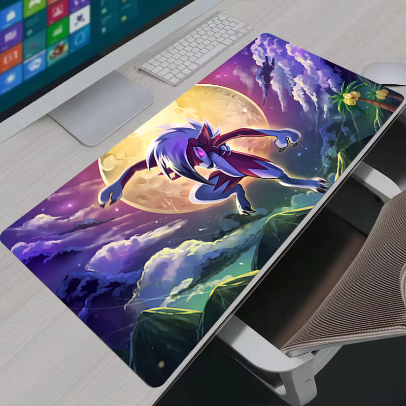 Gaming Keyboard He - Computer-Mauspad Gaming P-Pokémon Lycanroc Mauspad mit