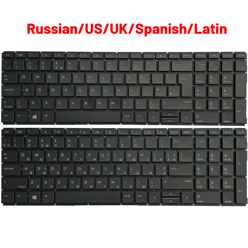 Gaming Keyboard Hp - NEUE russische/US/UK/Spanisch/lateinische Laptop-Tastatur für HP Probook