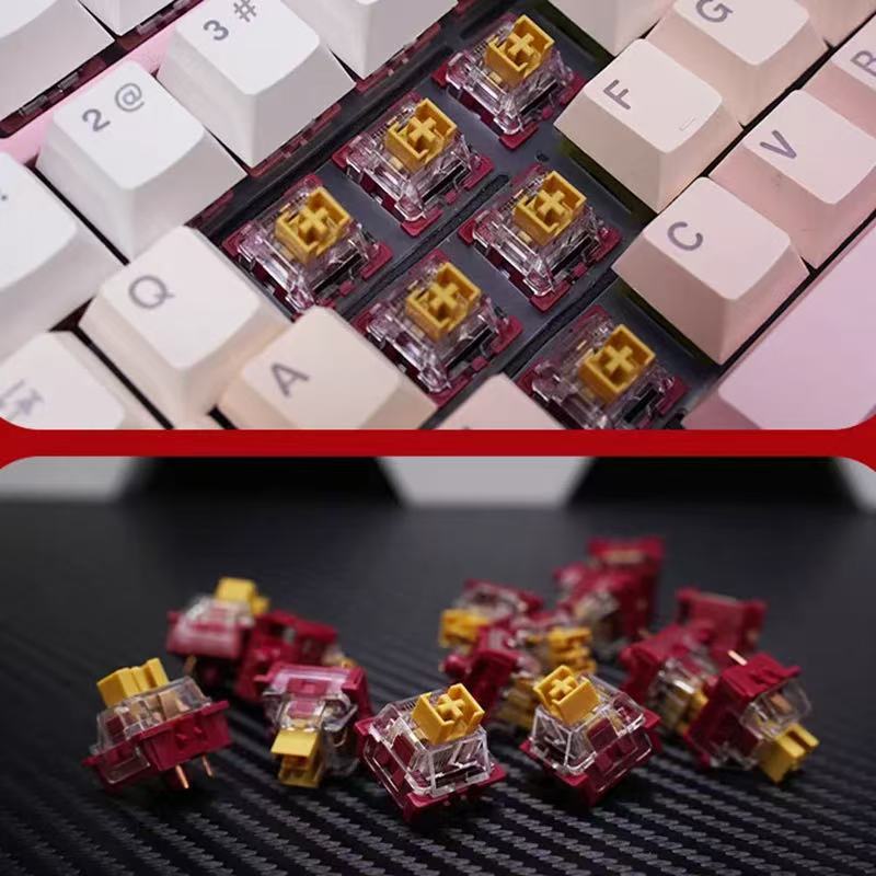 Gaming Keyboard No Rgb - Outemu Panda Schalter 45g Advance Tactile