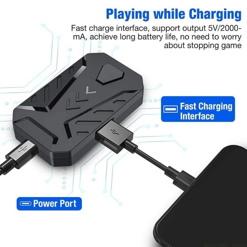 Gaming Keyboard And Mouse Converter For Mobile - F62C Gamepad für Mobile Bluetooth-kompatibel Handy-Spiel