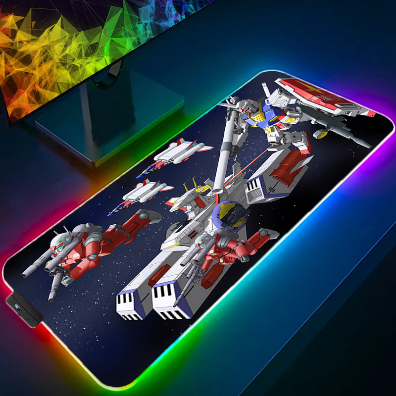 Gaming Keyboard And Mouse Mobile - RGB Mauspad Groß Gamer XXL Mobile