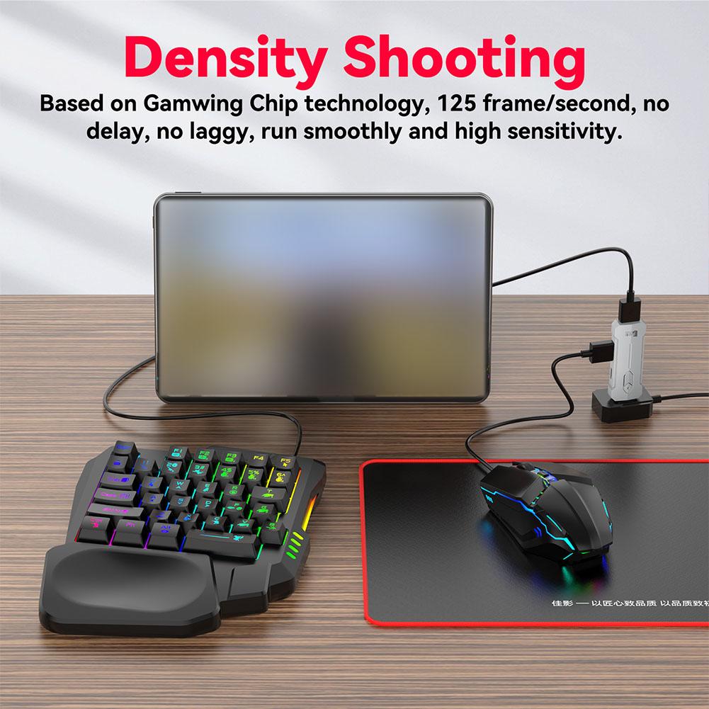 Gaming Keyboard Half - Gamwing X8/x8 Pro Tastatur Und Maus