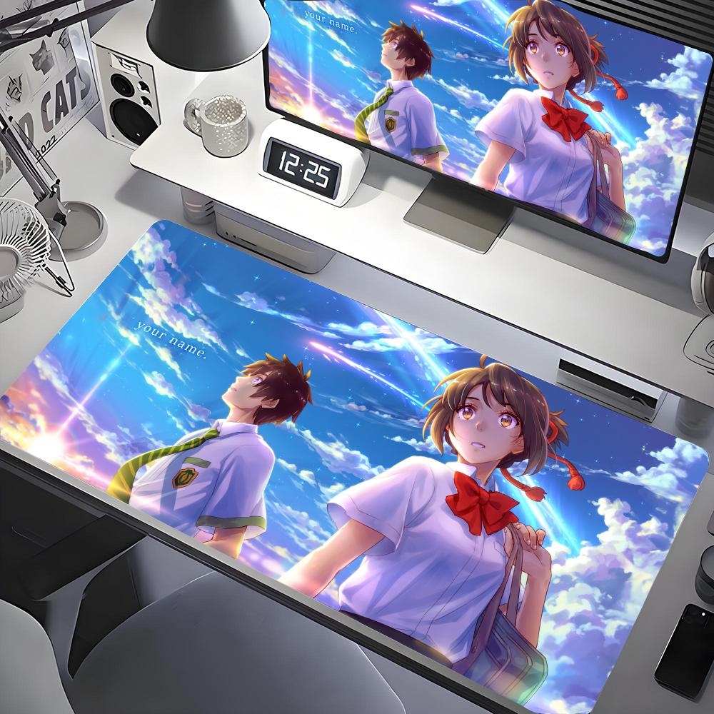Gaming Keyboard Name - Anime Your Name Mauspad, Schreibtisch-Mauspad, niedliches