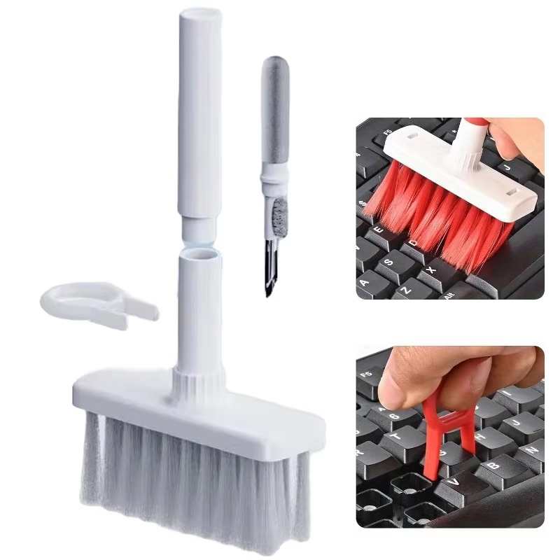 Keycap Puller Ring - 5-in-1 Multifunktionales Reinigungsset für Kopfhörer und