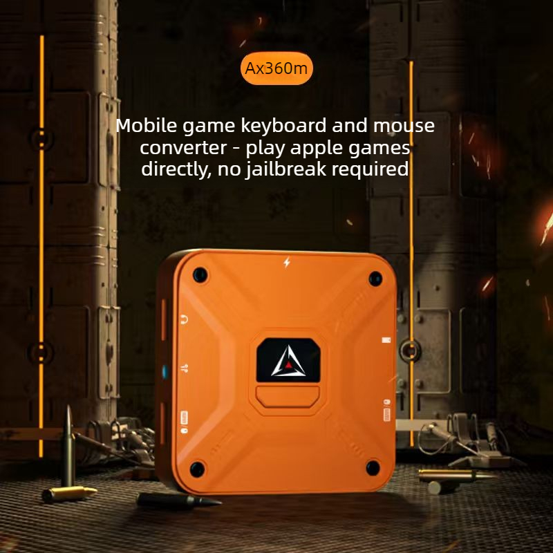 Gaming Keyboard And Mouse Converter For Mobile - Aimzenix AX360M QiBing iOS Tastatur- und