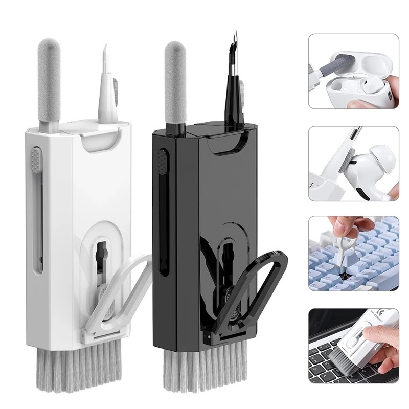 Keycap Puller Ring - 8-in-1 Reinigungsset für Computer-Tastaturen, AirPods, Kameras