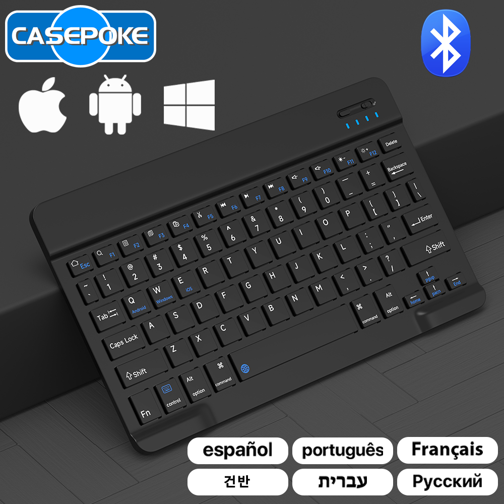 Gaming Keyboard Mouse Wireless - CASEPOKE Für iPad Xiaomi Samsung Huawei