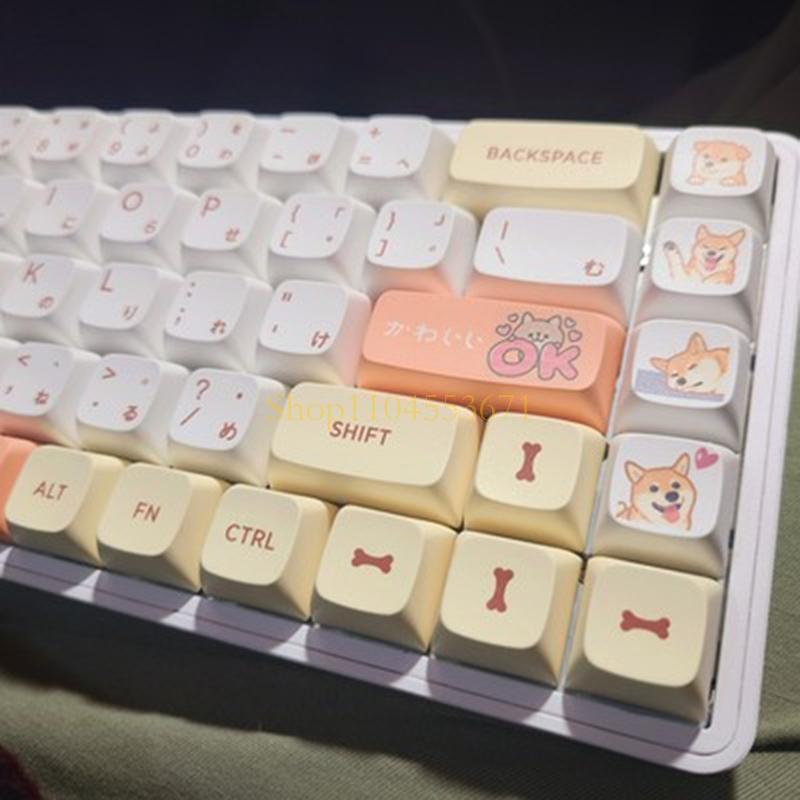 Gaming Keyboard Best - Bestseller QX-Profil-Tastenkappen PBT-Farbsublimationsset für mechanische Gaming-Tastatur