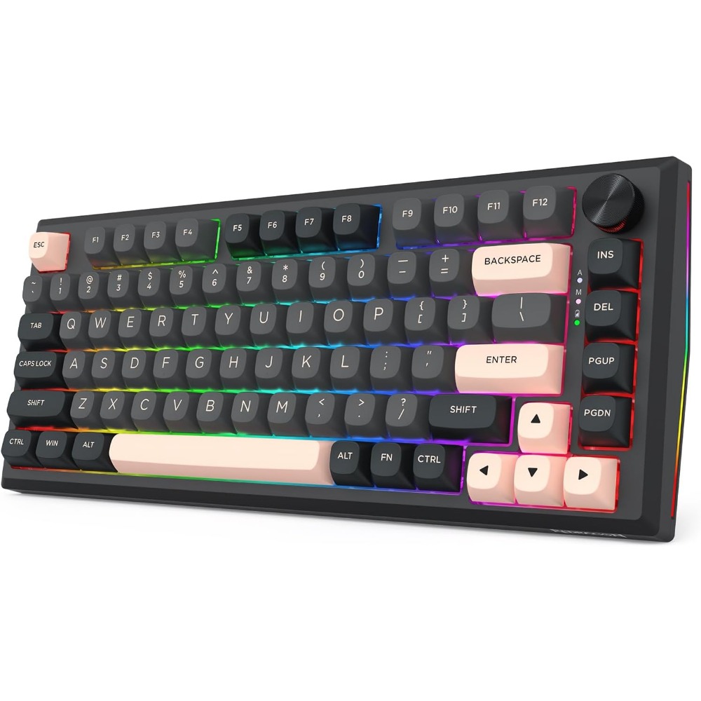 Kabellose 81-Tasten Mechanisch – Gaming Keyboard No Noise Bewertung und Preis