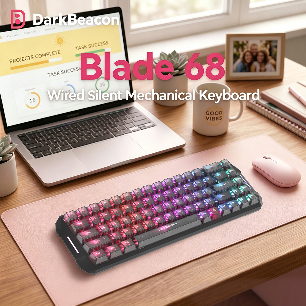 DarkBeacon Blade 68 Kabelgebun – Gaming Keyboard That Is Quiet Bewertung und Preis