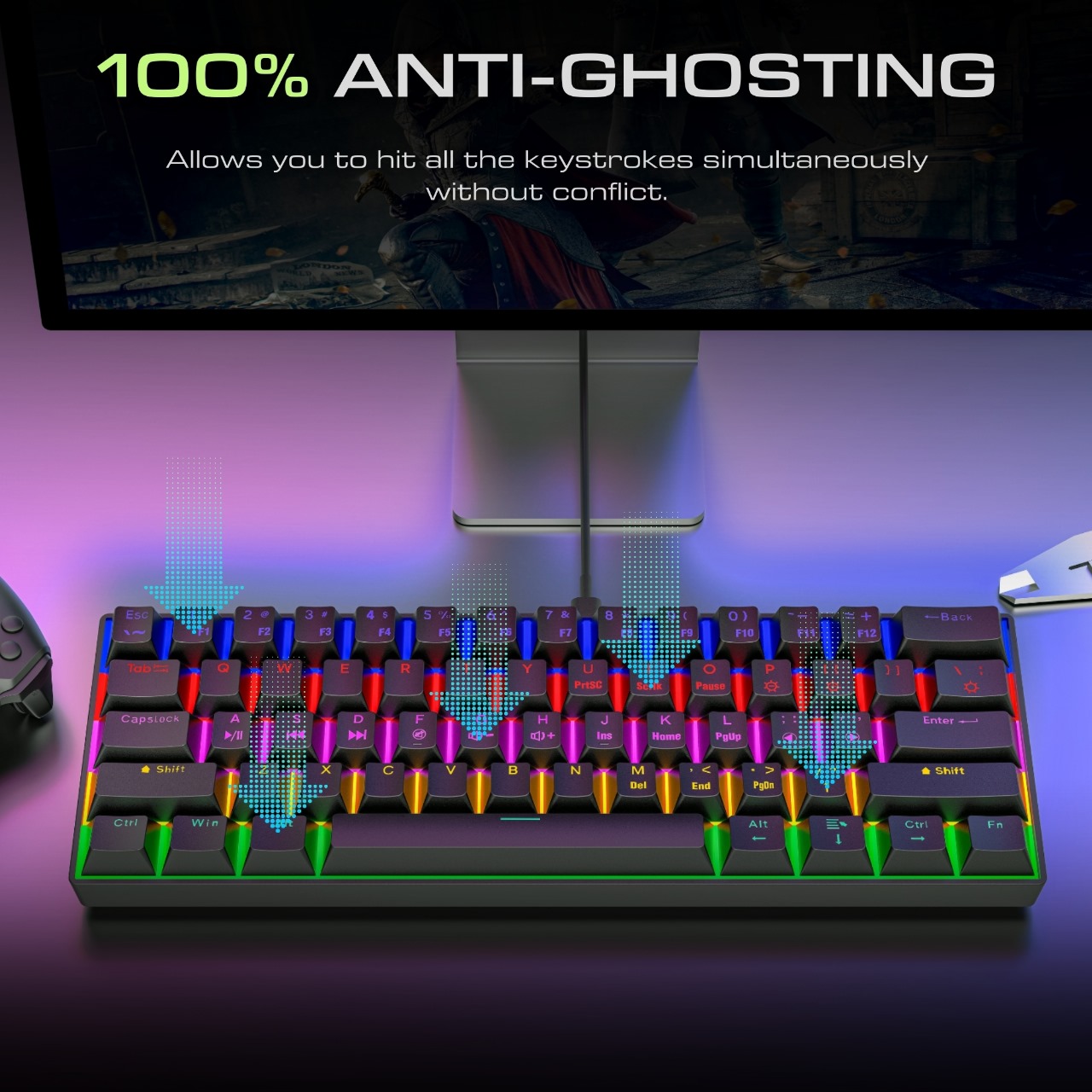 Meistverkaufte 60-Prozent-Gami – Gaming Keyboard Best Bewertung und Preis