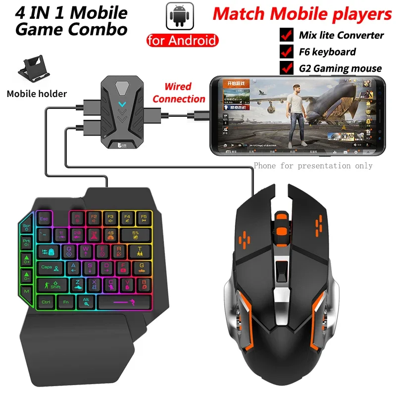 Auf Lager: Mixlite Gamepad für – Gaming Keyboard And Mouse Converter For Mobile Bewertung und Preis
