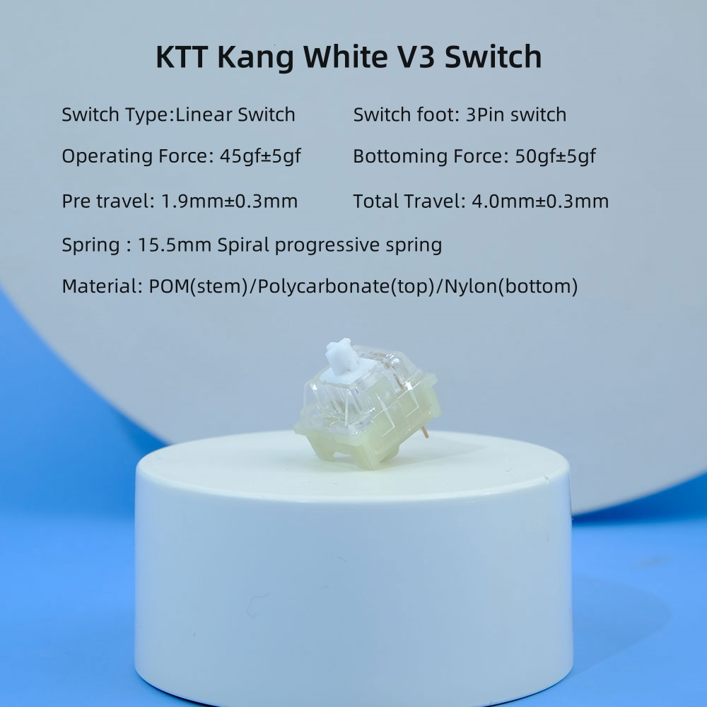 Ktt kang weiß v3 schalter mech – Gaming Keyboard No Rgb Bewertung und Preis