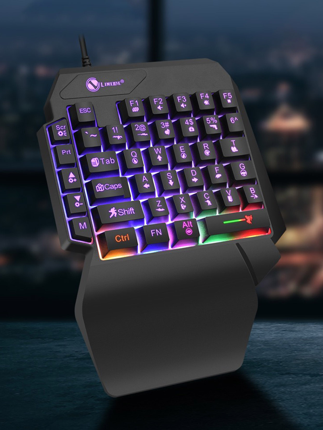 Mechanische, einhändige, kabel – Gaming Keyboard Half Bewertung und Preis