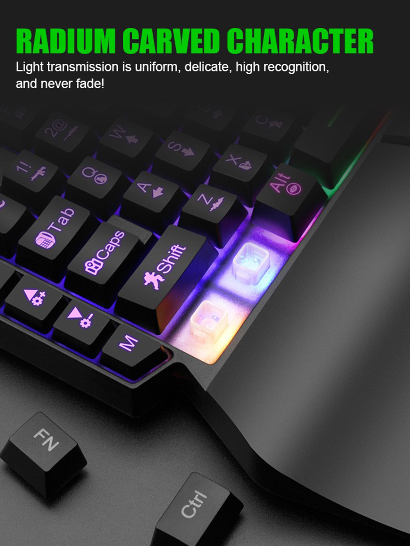 Mechanische, einhändige, kabel – Gaming Keyboard Half Bewertung und Preis