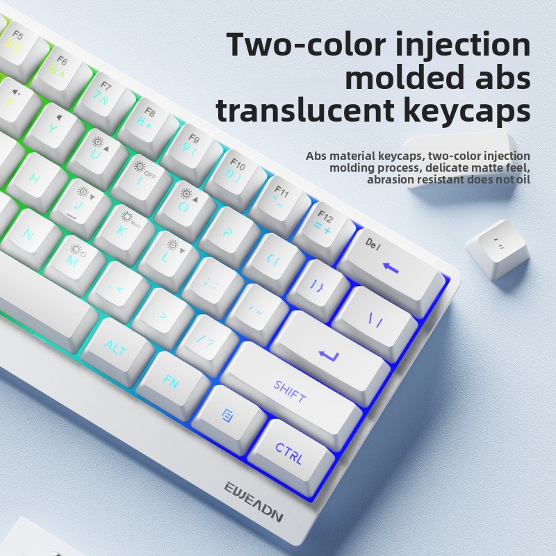 Kabellose Mini-Tastatur mit 61 – Gaming Keyboard No Noise Bewertung und Preis