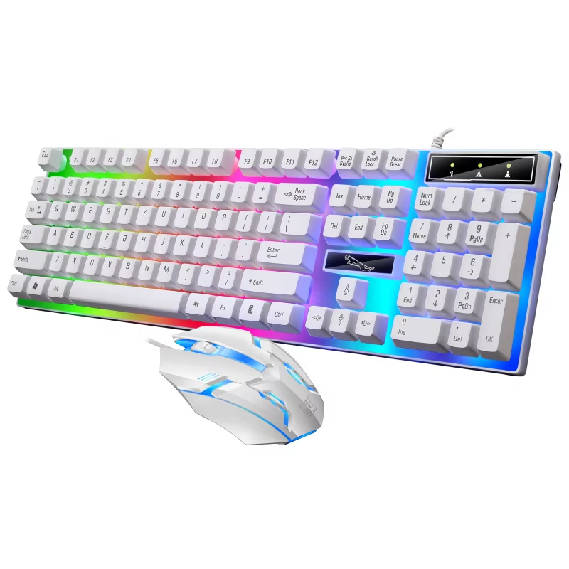 104-Tasten-Vollformat-Mechanis – Gaming Keyboard Mouse Set Bewertung und Preis