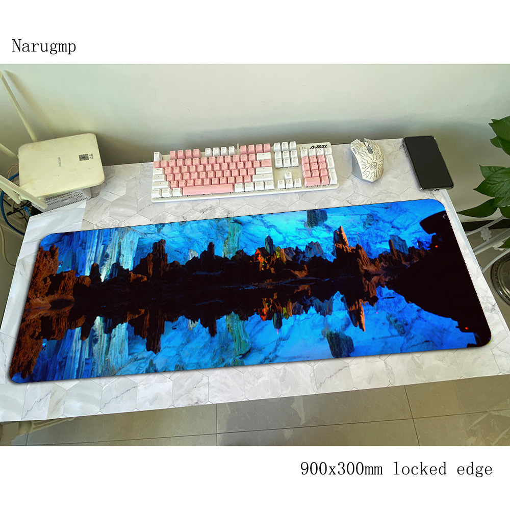 Höhlen-Mauspad, 90 x 30 cm, Ma – Gaming Keyboard Best Bewertung und Preis