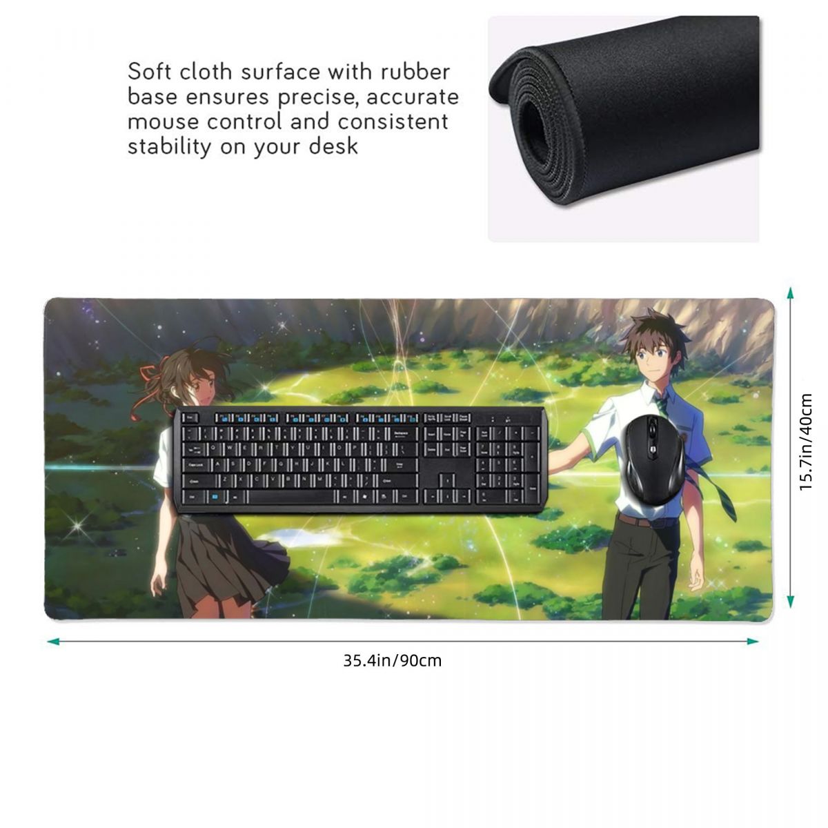 Japanisches Anime „Your Name“  – Gaming Keyboard Name Bewertung und Preis