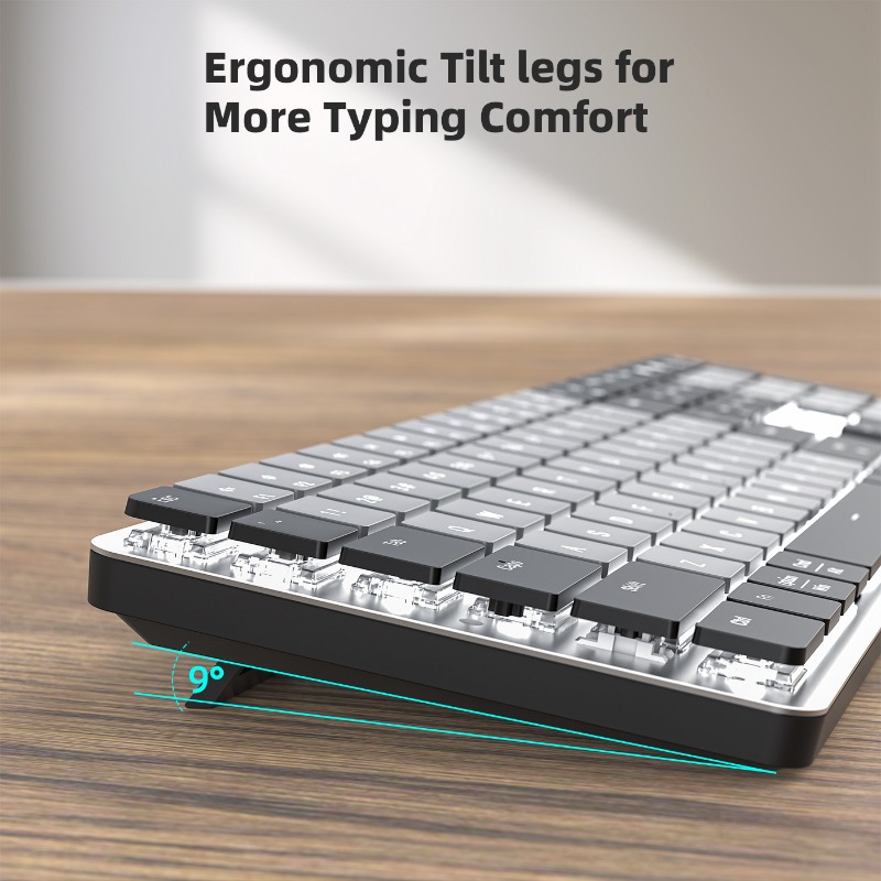 Bluetooth Dual-Mode Ultra-Dünn – Gaming Keyboard That Is Quiet Bewertung und Preis