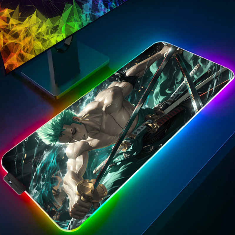 ONE PIECE Zoro Mauspad RGB Gam – Gaming Keyboard He Bewertung und Preis