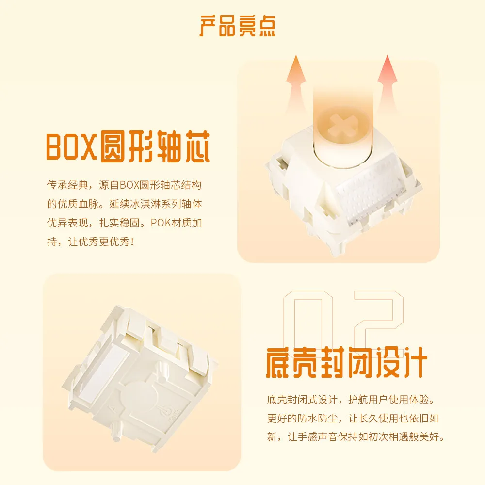 Kailh Ice Cream Magnetischer L – Gaming Keyboard Magnetic Switches Bewertung und Preis