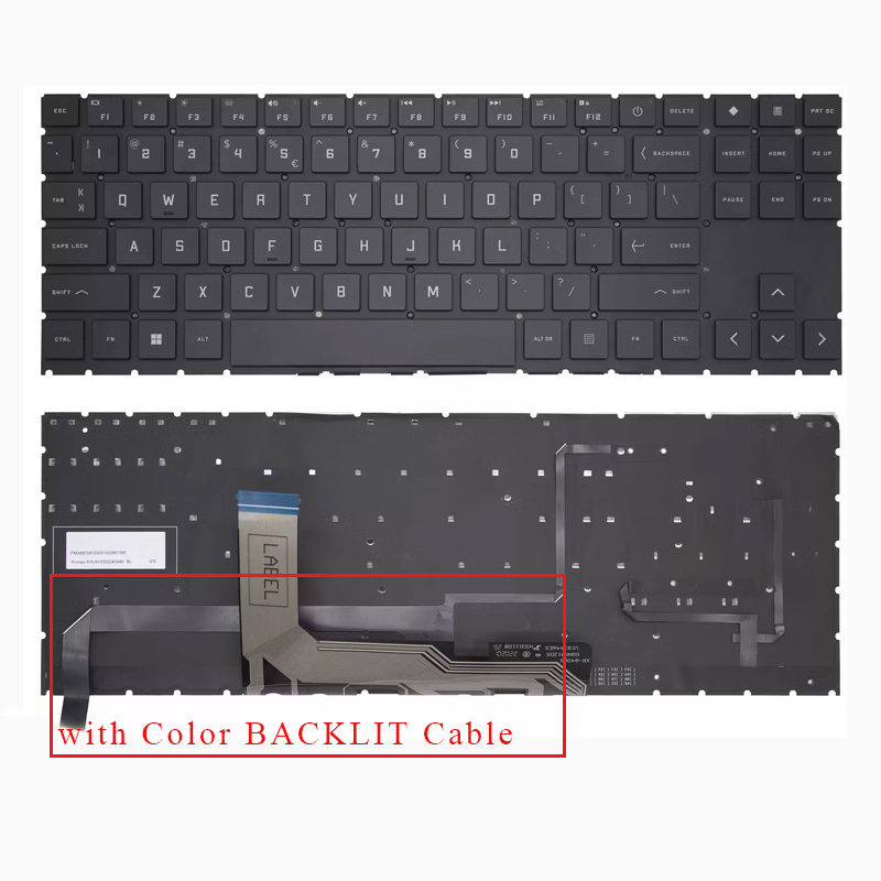 Neue UK-US-Tastatur für HP Ome – Gaming Keyboard Hp Bewertung und Preis
