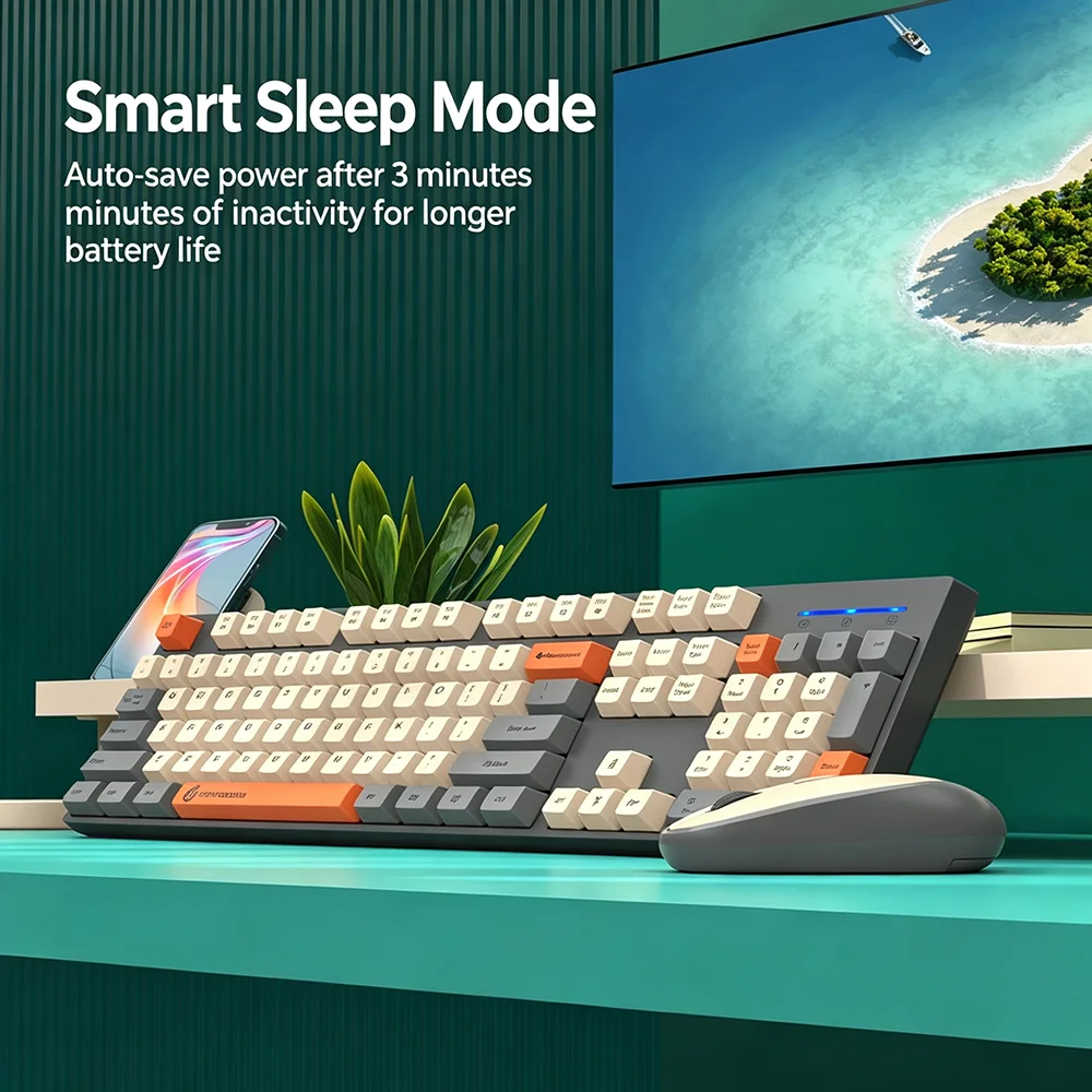 KEBIDUMEI 2,4G Kabelloses Tast – Gaming Keyboard Mouse Set Bewertung und Preis