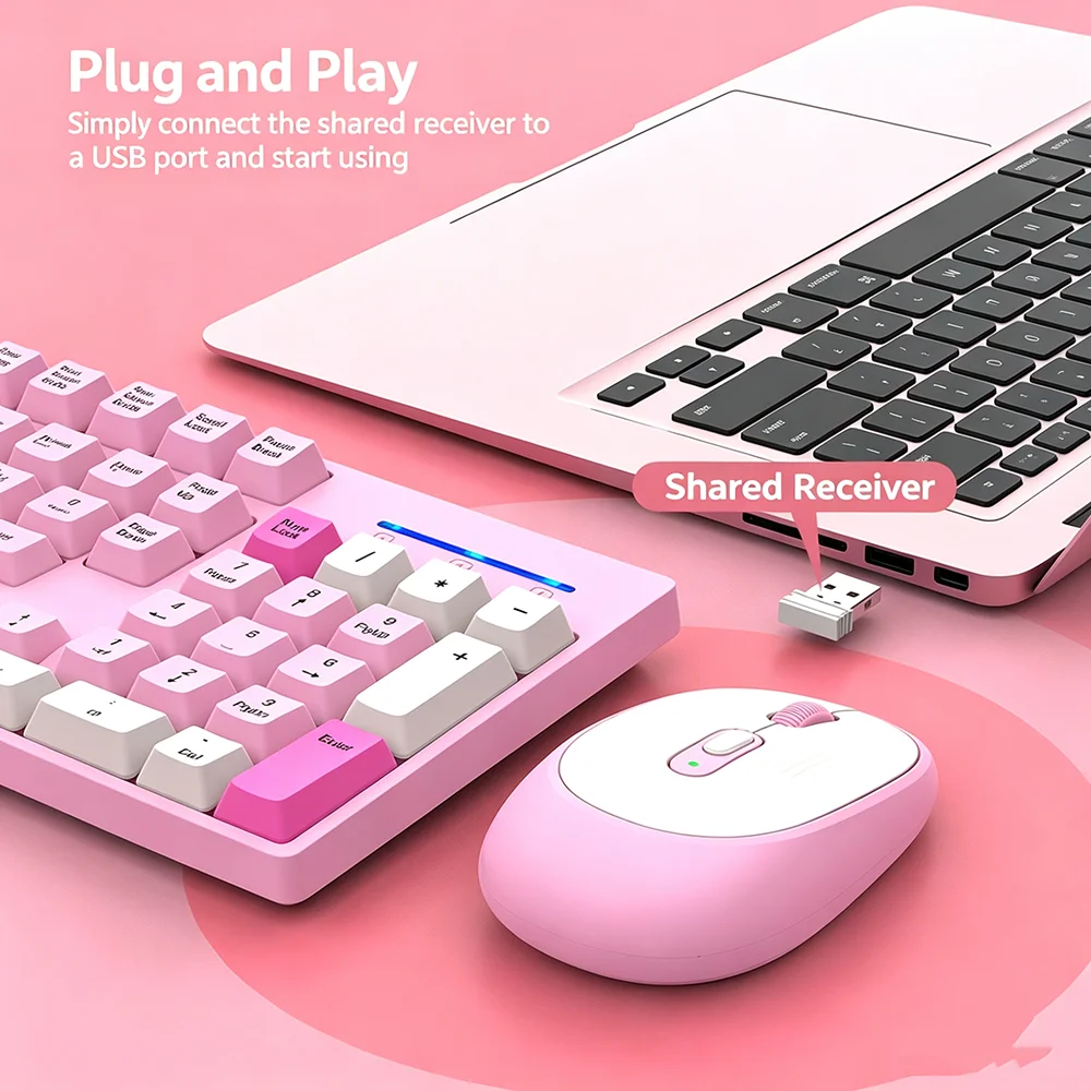 KEBIDUMEI 2,4G Kabelloses Tast – Gaming Keyboard Mouse Set Bewertung und Preis