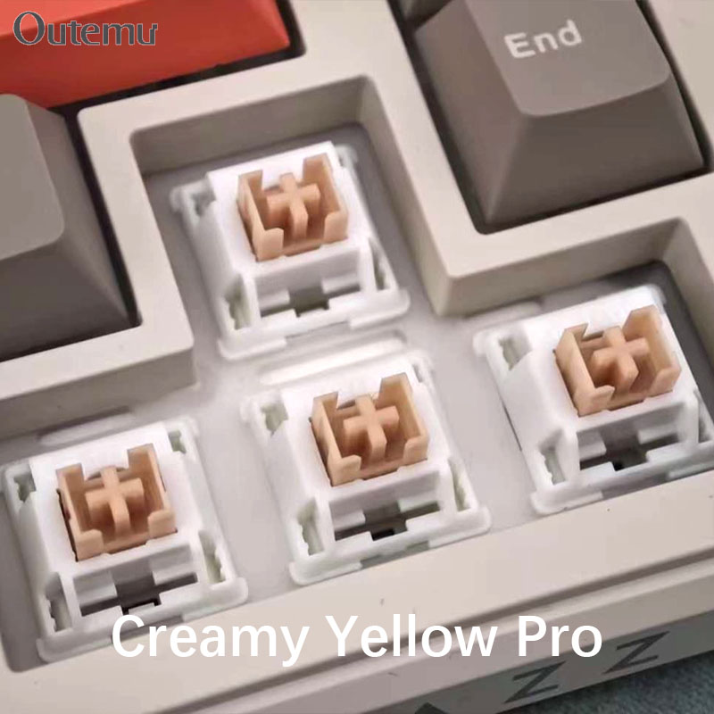 Outemu Cream Yellow Pro Schalt – Gaming Keyboard That Is Quiet Bewertung und Preis