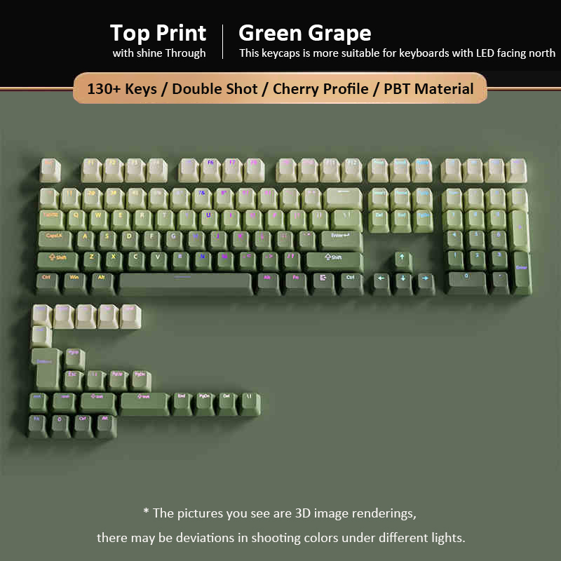 Green Grape Top-Beleuchtete RG – Gaming Keyboard No Rgb Bewertung und Preis