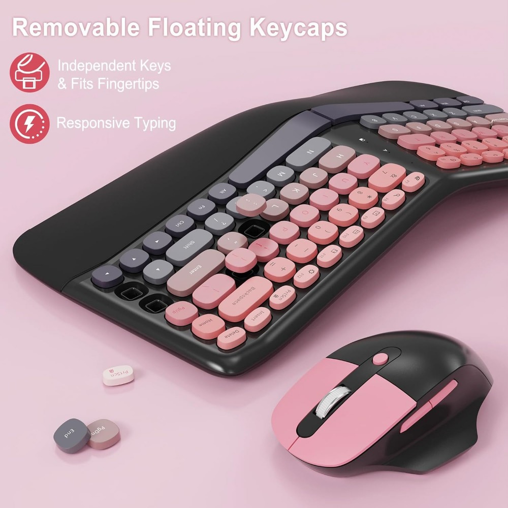 Mechanisches Gefühl Ergonomisc – Gaming Keyboard Mouse Set Bewertung und Preis