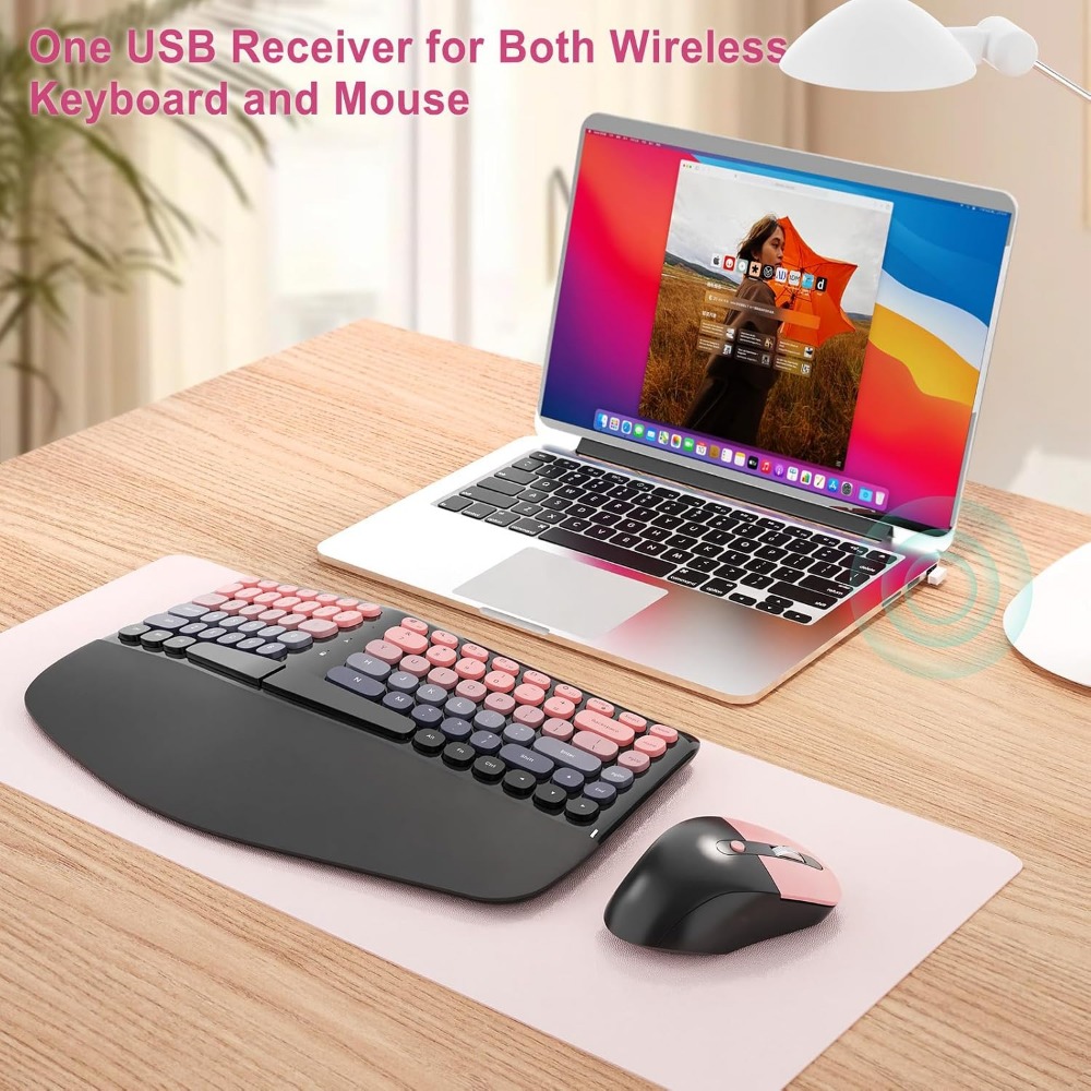 Mechanisches Gefühl Ergonomisc – Gaming Keyboard Mouse Set Bewertung und Preis
