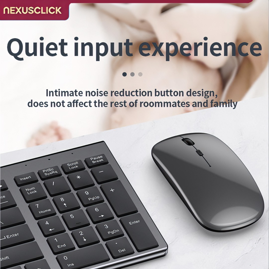 NexusClick Kabellose Tastatur- – Gaming Keyboard That Is Quiet Bewertung und Preis