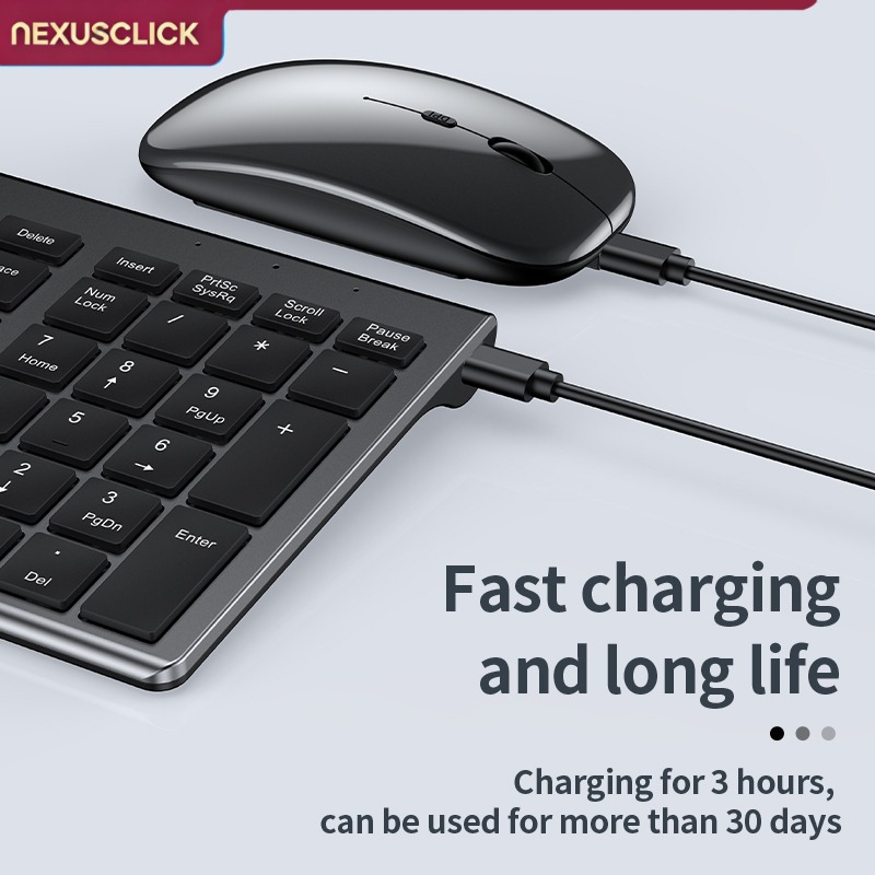 NexusClick Kabellose Tastatur- – Gaming Keyboard That Is Quiet Bewertung und Preis