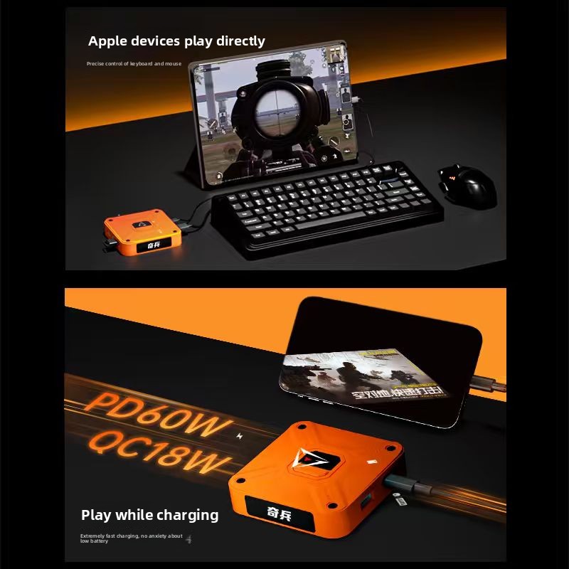 Aimzenix AX360M QiBing iOS Tas – Gaming Keyboard And Mouse Converter For Mobile Bewertung und Preis