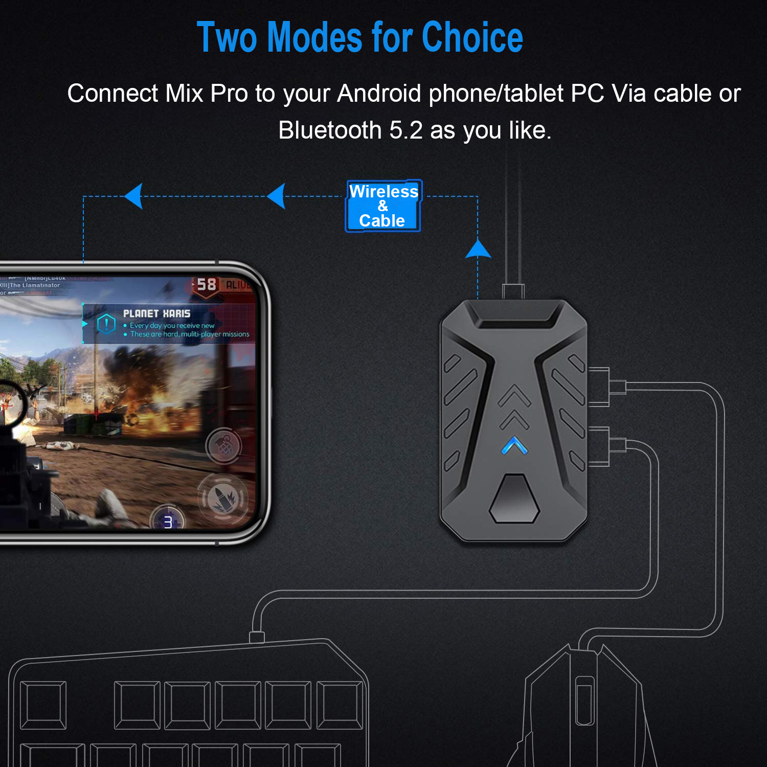 Handy-Spiele-Konverter, Gaming – Gaming Keyboard And Mouse Converter For Mobile Bewertung und Preis