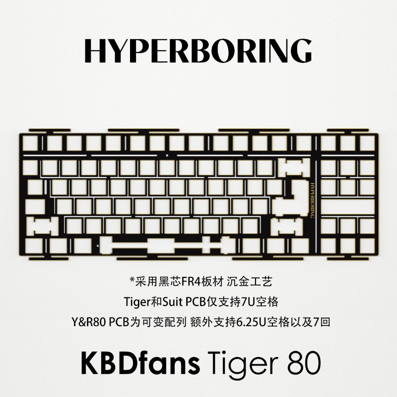 HYPERBORING Tiger80 Tastatur-P – Gaming Keyboard Ergonomics Bewertung und Preis
