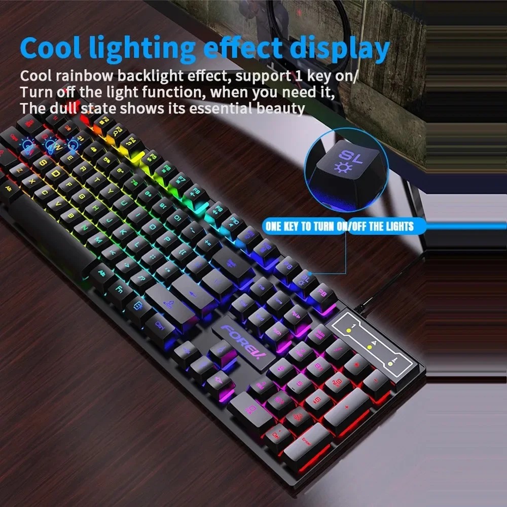 Kebidumei 104-Tasten-Hintergru – Gaming Keyboard Half Bewertung und Preis