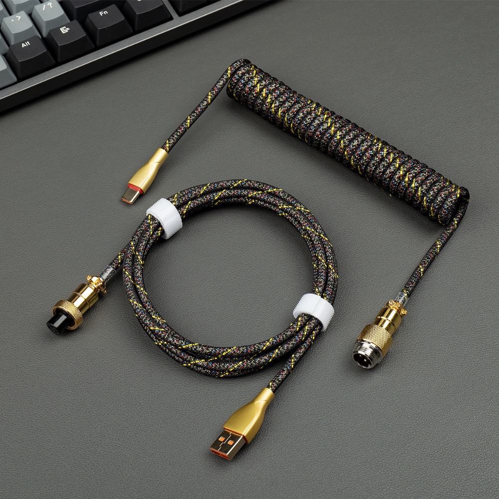 Vergoldetes Aviator-Kabel USB  – Gaming Keyboard Magnetic Switches Bewertung und Preis