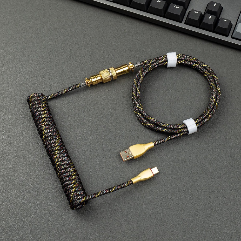 Vergoldetes Aviator-Kabel USB  – Gaming Keyboard Magnetic Switches Bewertung und Preis