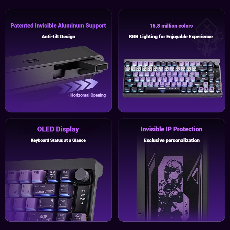 Bunte StarChase 87-Tastatur mi – Gaming Keyboard Magnetic Switches Bewertung und Preis